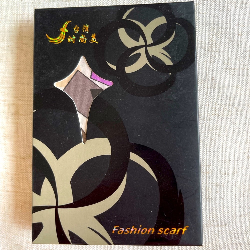 New silk scarf